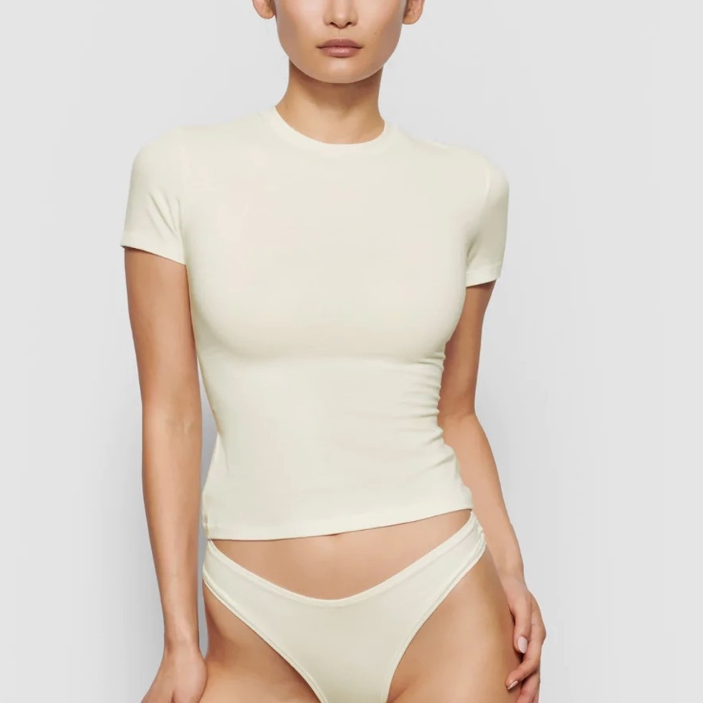 Skims cotton jersey t shirt